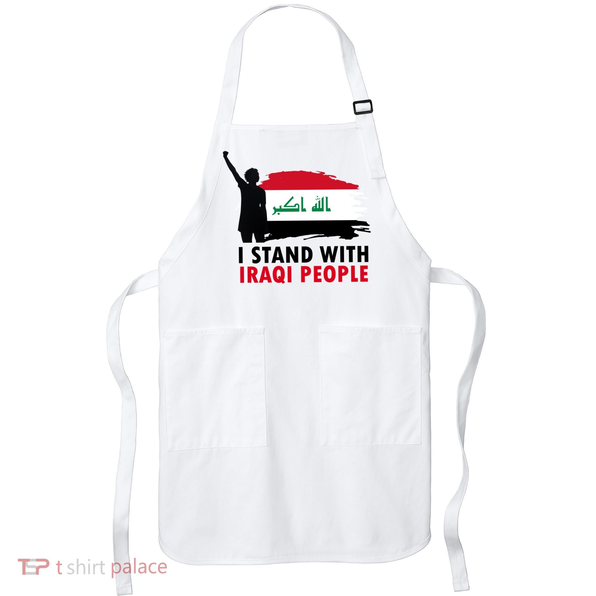 I Stand With Iraqi People Support Iraq Apron