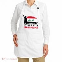 I Stand With Iraqi People Support Iraq Apron thumb 2
