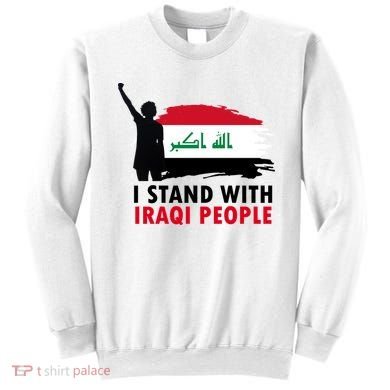 I Stand With Iraqi People Support Iraq Sweatshirt