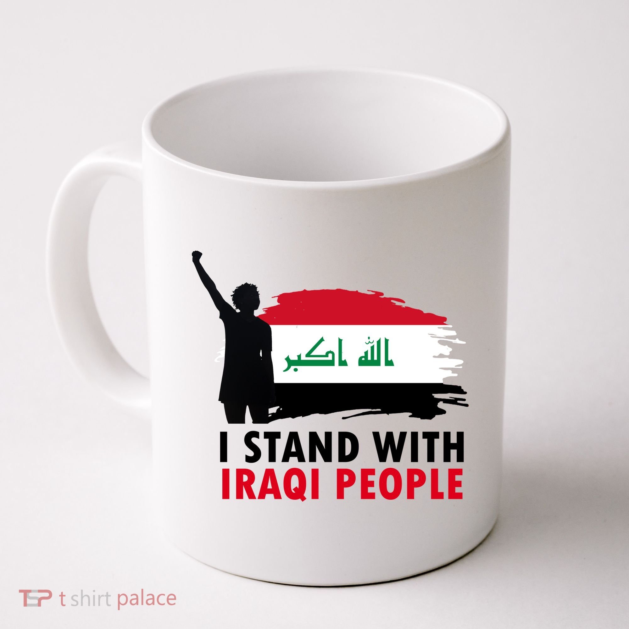 I Stand With Iraqi People Support Iraq Coffee Mug