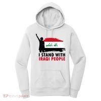 I Stand With Iraqi People Support Iraq Women's Hoodie thumb 0