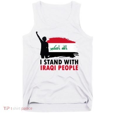 I Stand With Iraqi People Support Iraq Tank Top
