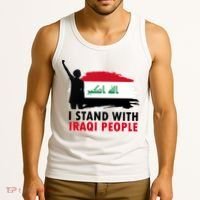 I Stand With Iraqi People Support Iraq Tank Top thumb 3