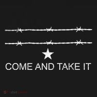 I Stand With Texas Razor Wire Come And Take It Pajama Set thumb 2