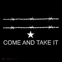 I Stand With Texas Razor Wire Come And Take It Mousepad thumb 1