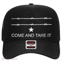 I Stand With Texas Razor Wire Come And Take It Hat thumb 0