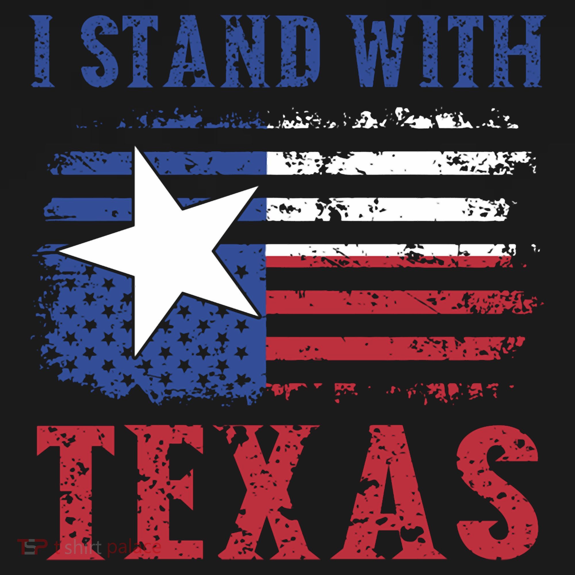 I Stand With Texas Flag Usa State Of Texas Mousepad