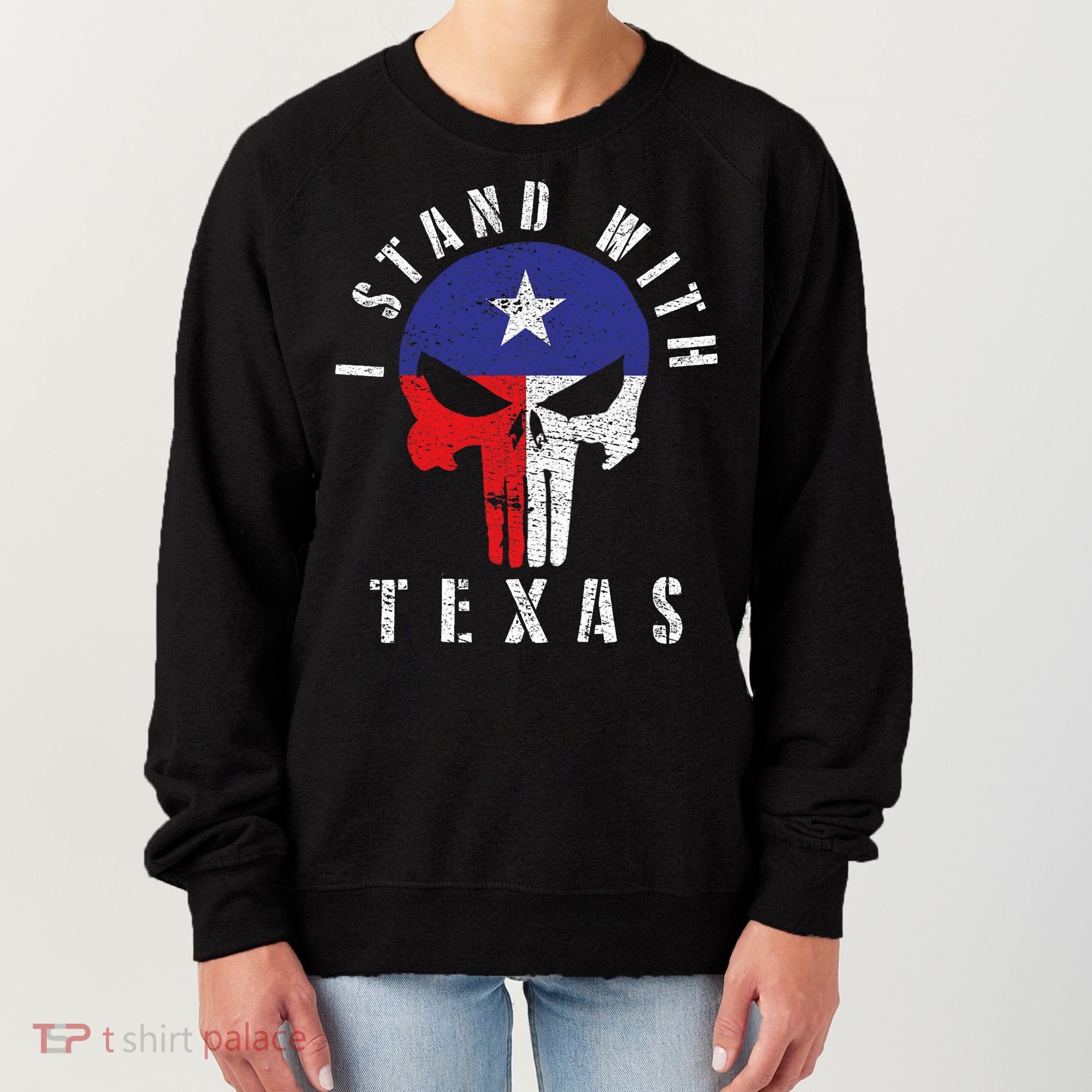 I Stand With Texas Women's Sweatshirt