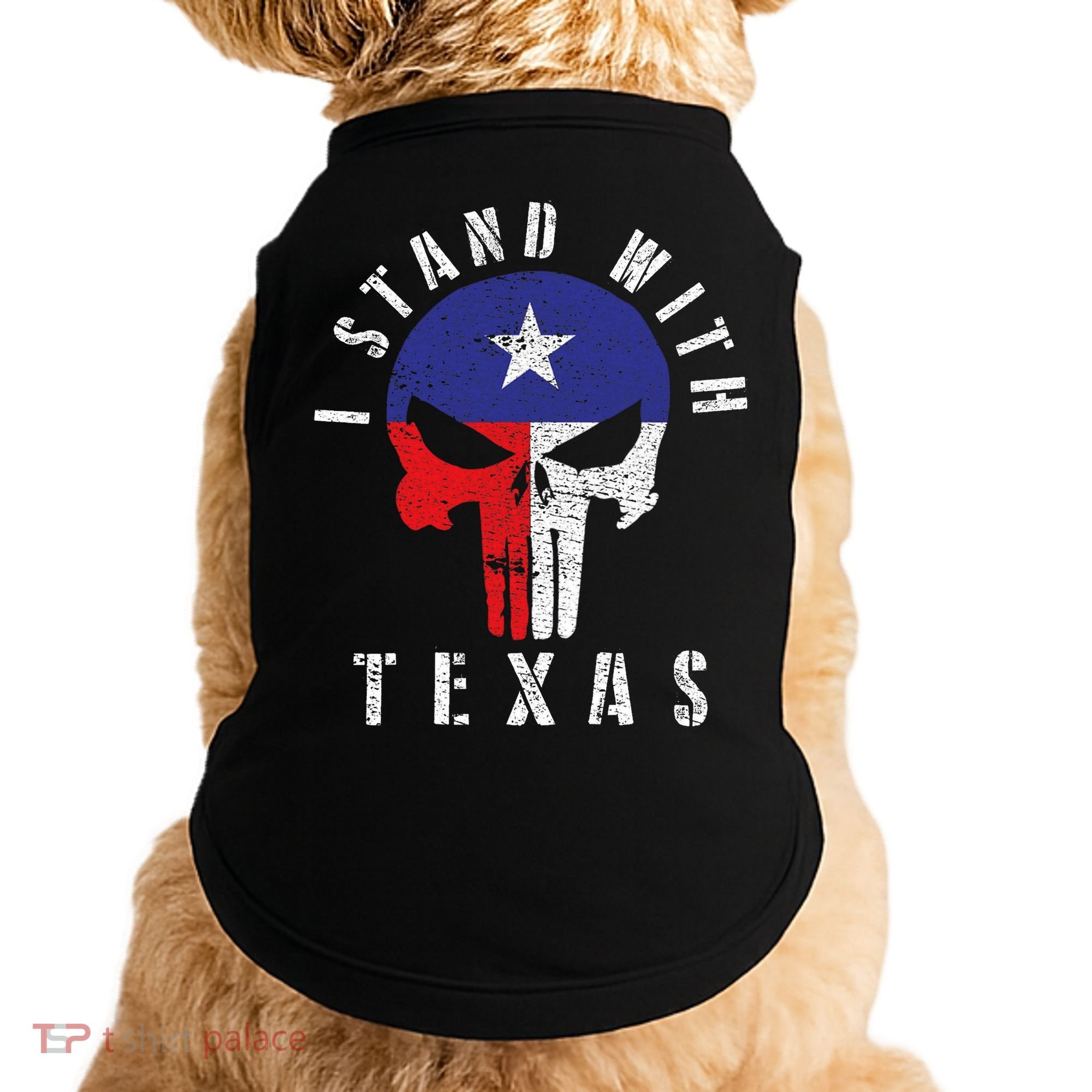 I Stand With Texas Doggie Tank