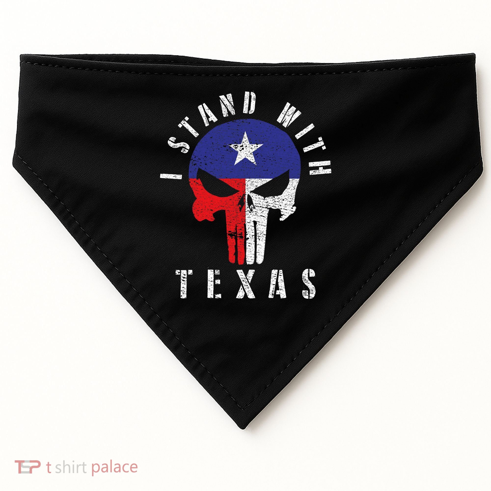 I Stand With Texas USA-Made Doggie Bandana