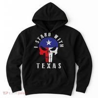 I Stand With Texas Hoodie thumb 0
