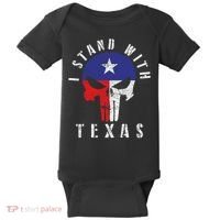 I Stand With Texas Baby Bodysuit thumb 0