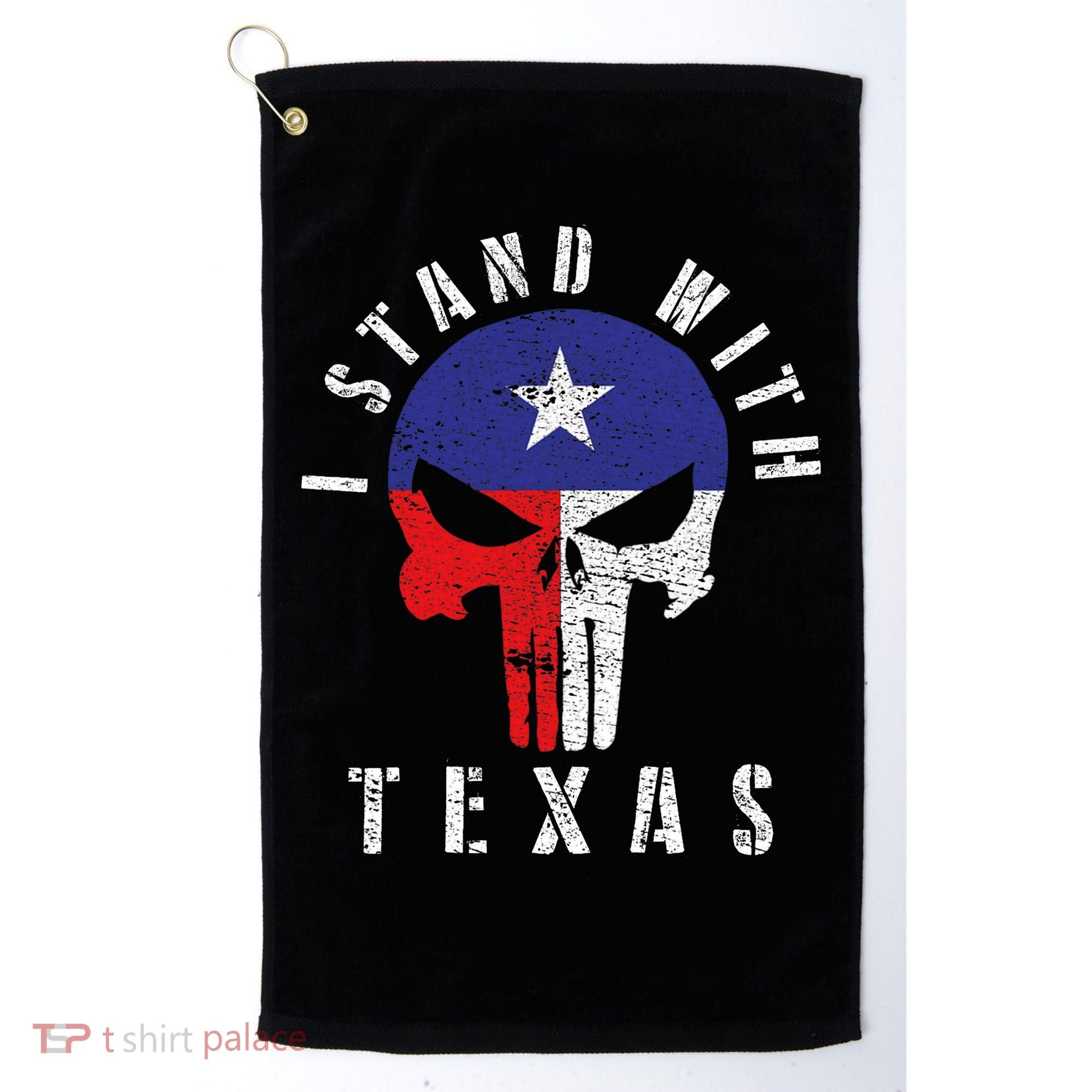 I Stand With Texas Golf Towel