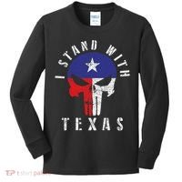 I Stand With Texas Kids Long Sleeve Shirt thumb 0