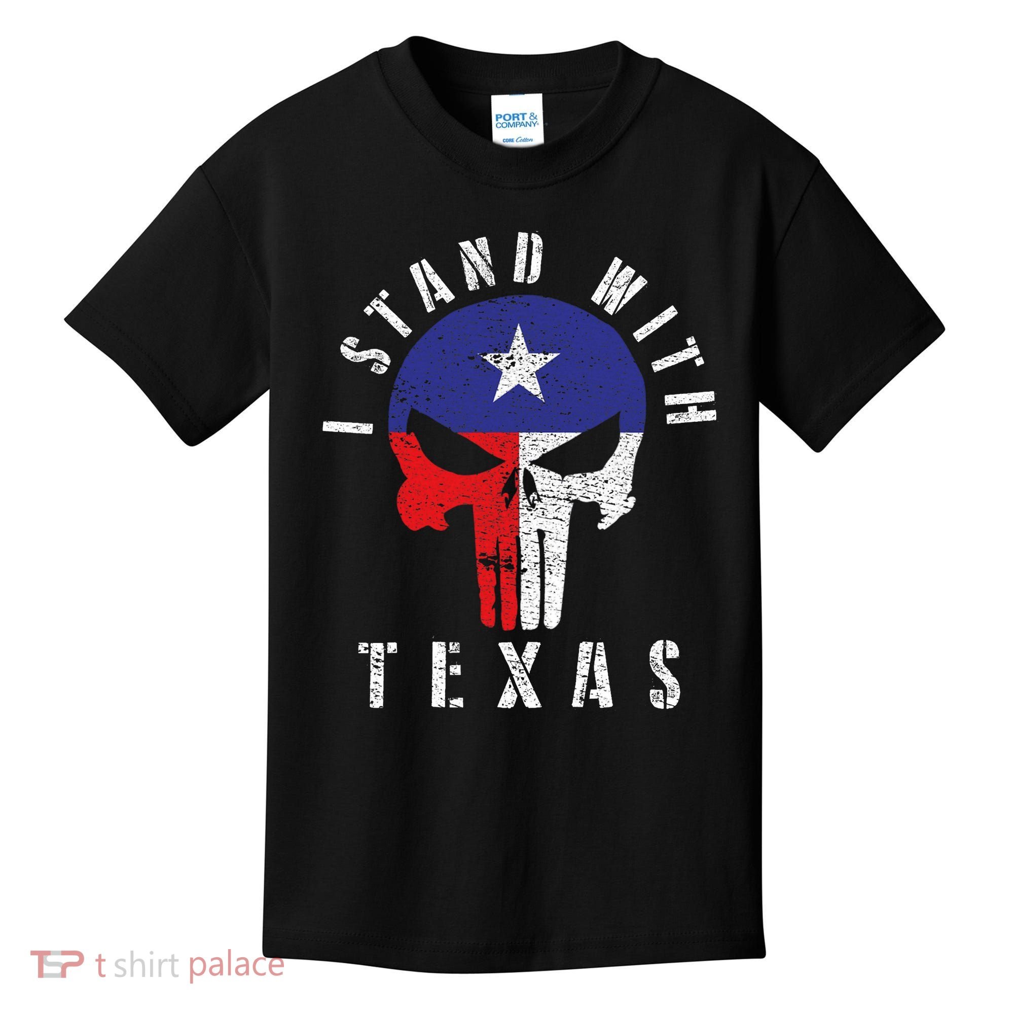 I Stand With Texas Kids T-Shirt