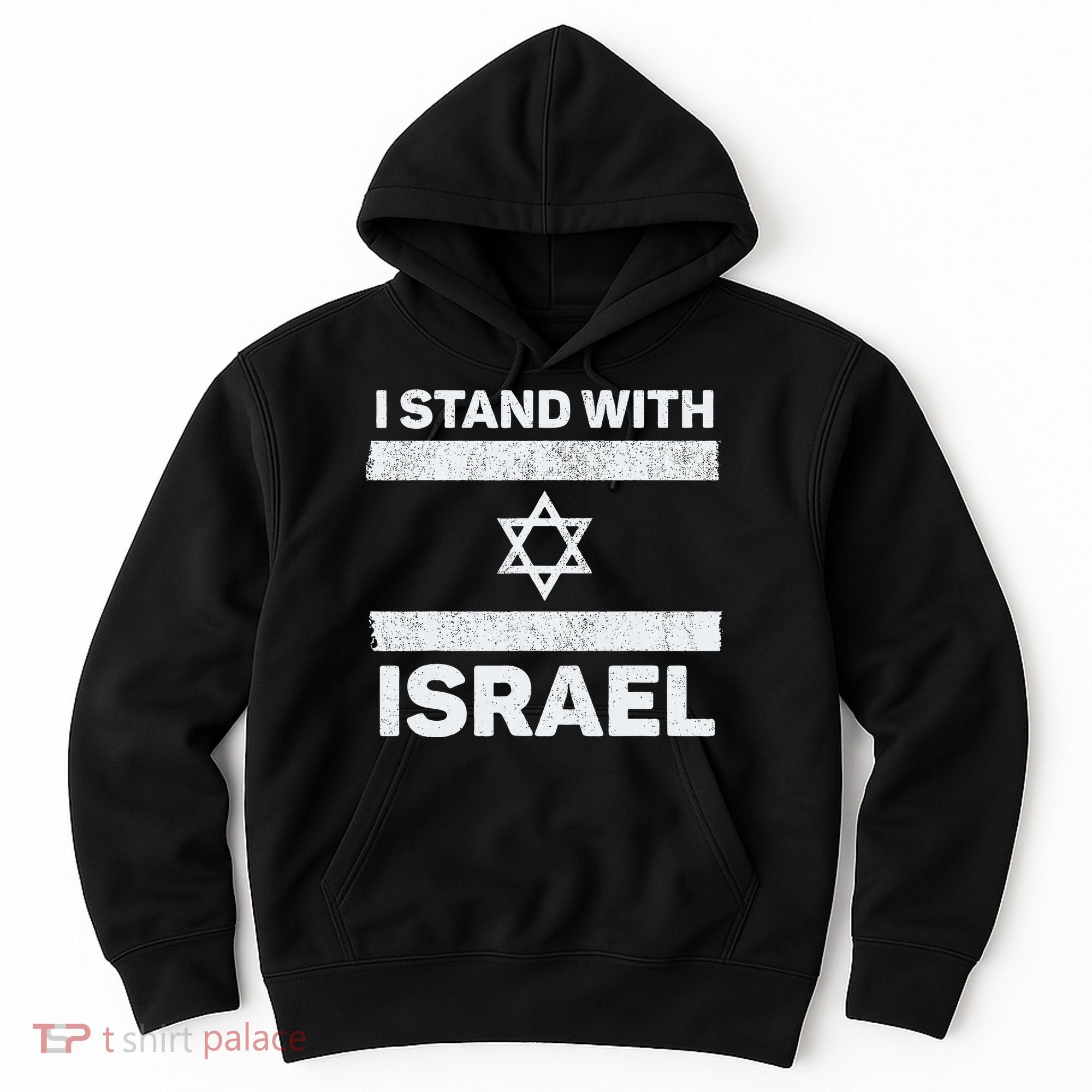 I Stand With Israel My Support Israel Flag Pride Hoodie