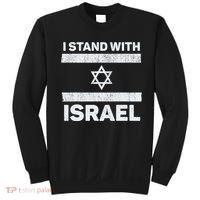 I Stand With Israel My Support Israel Flag Pride Sweatshirt thumb 0