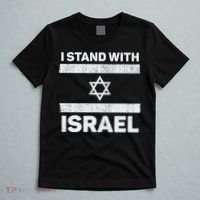 I Stand With Israel My Support Israel Flag Pride T-Shirt thumb 5