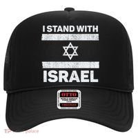 I Stand With Israel My Support Israel Flag Pride Hat thumb 0