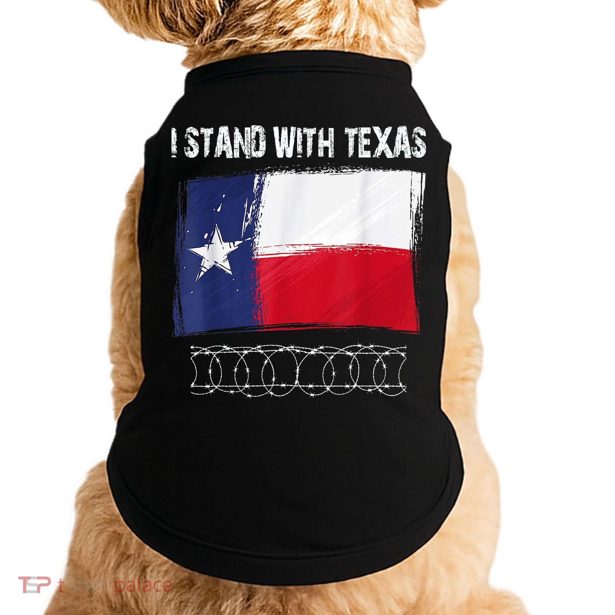I Stand With Texas Come And Take It Doggie Tank