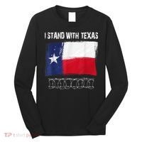 I Stand With Texas Come And Take It Long Sleeve Shirt thumb 0