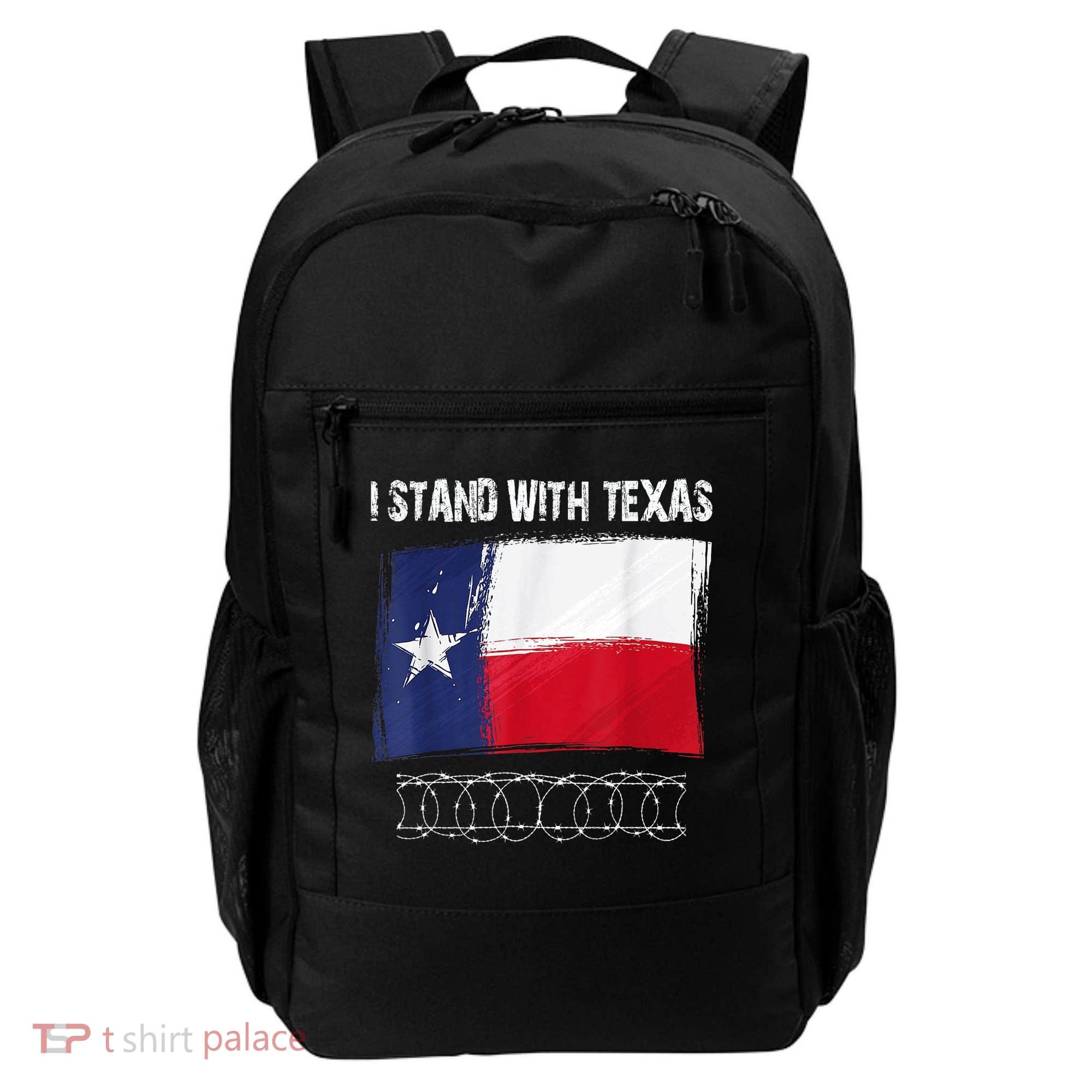 I Stand With Texas Come And Take It Backpack