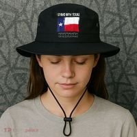 I Stand With Texas Come And Take It Bucket Hat thumb 3