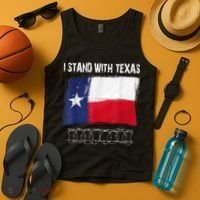 I Stand With Texas Come And Take It Tank Top thumb 4