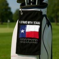 I Stand With Texas Come And Take It Golf Towel thumb 2
