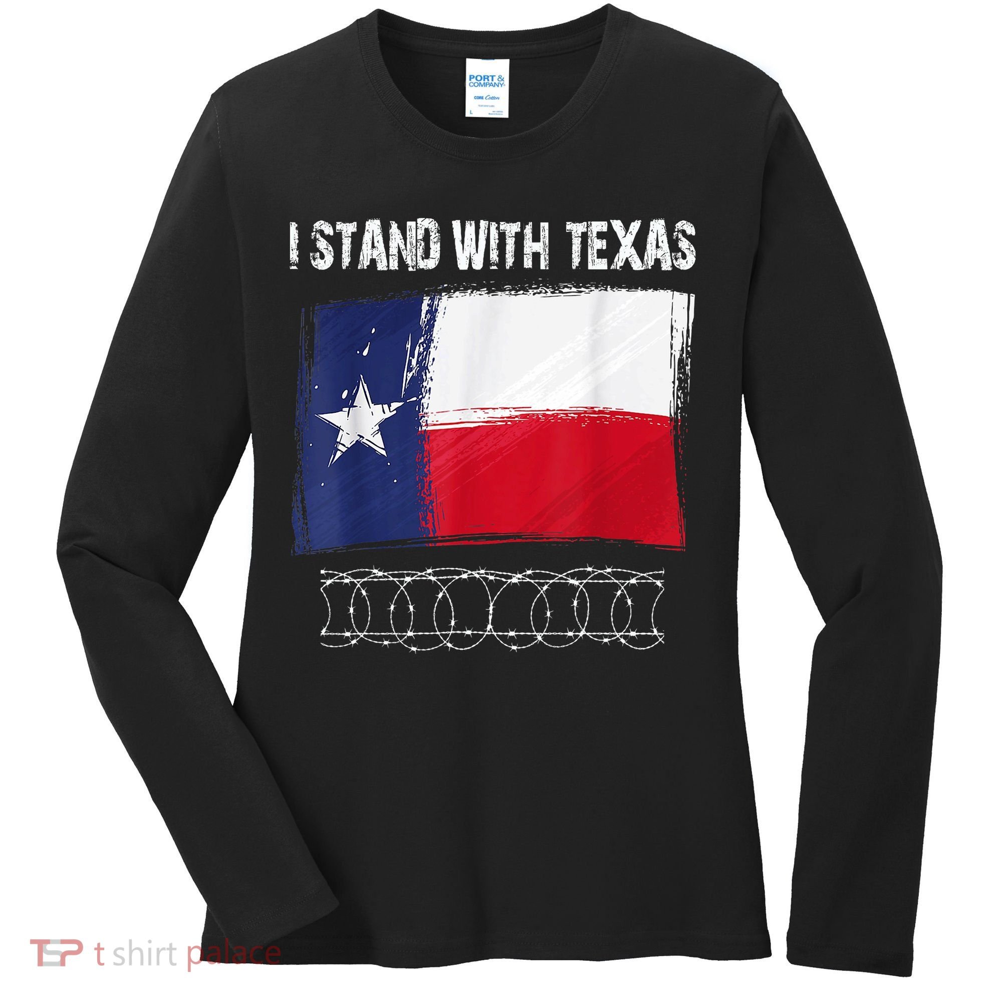 I Stand With Texas Come And Take It Women's Long Sleeve Shirt