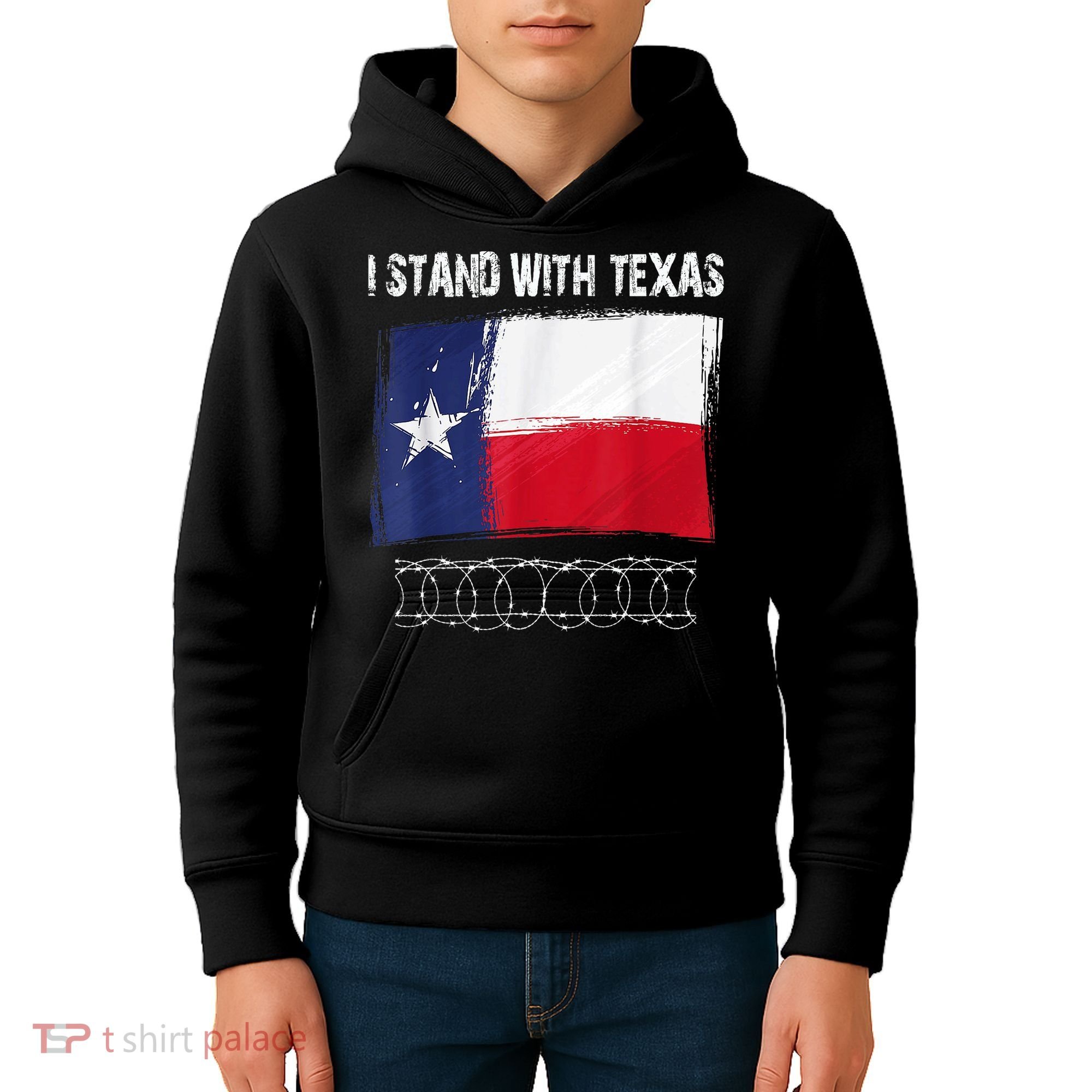 I Stand With Texas Come And Take It Kids Hoodie