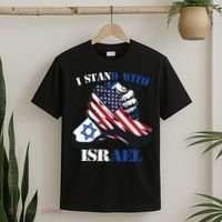I Stand With Israel Support Israel Love Israeli Brotherhood T-Shirt thumb 2