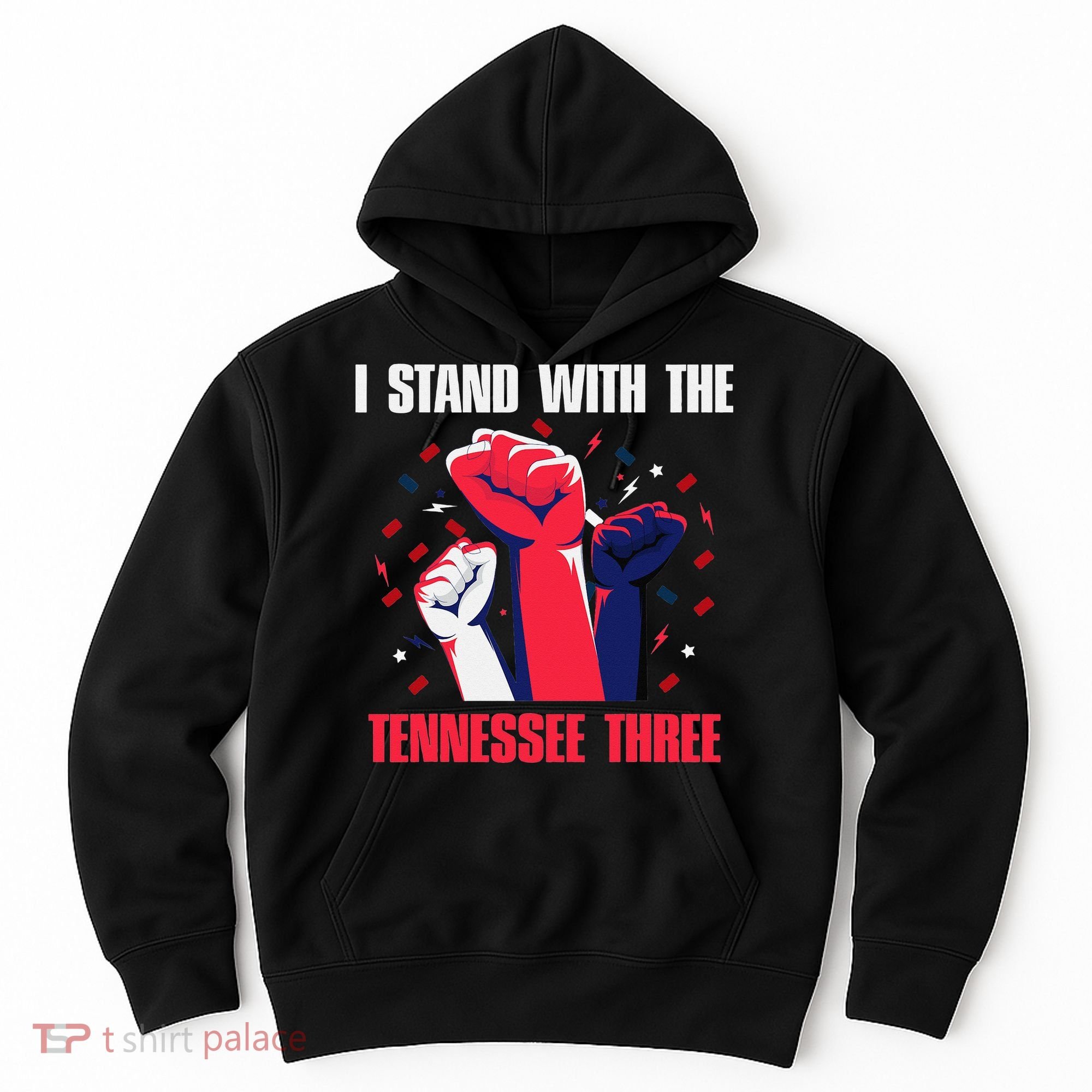 I Stand With the Tennessee Three Tennessee Home State Fan Hoodie