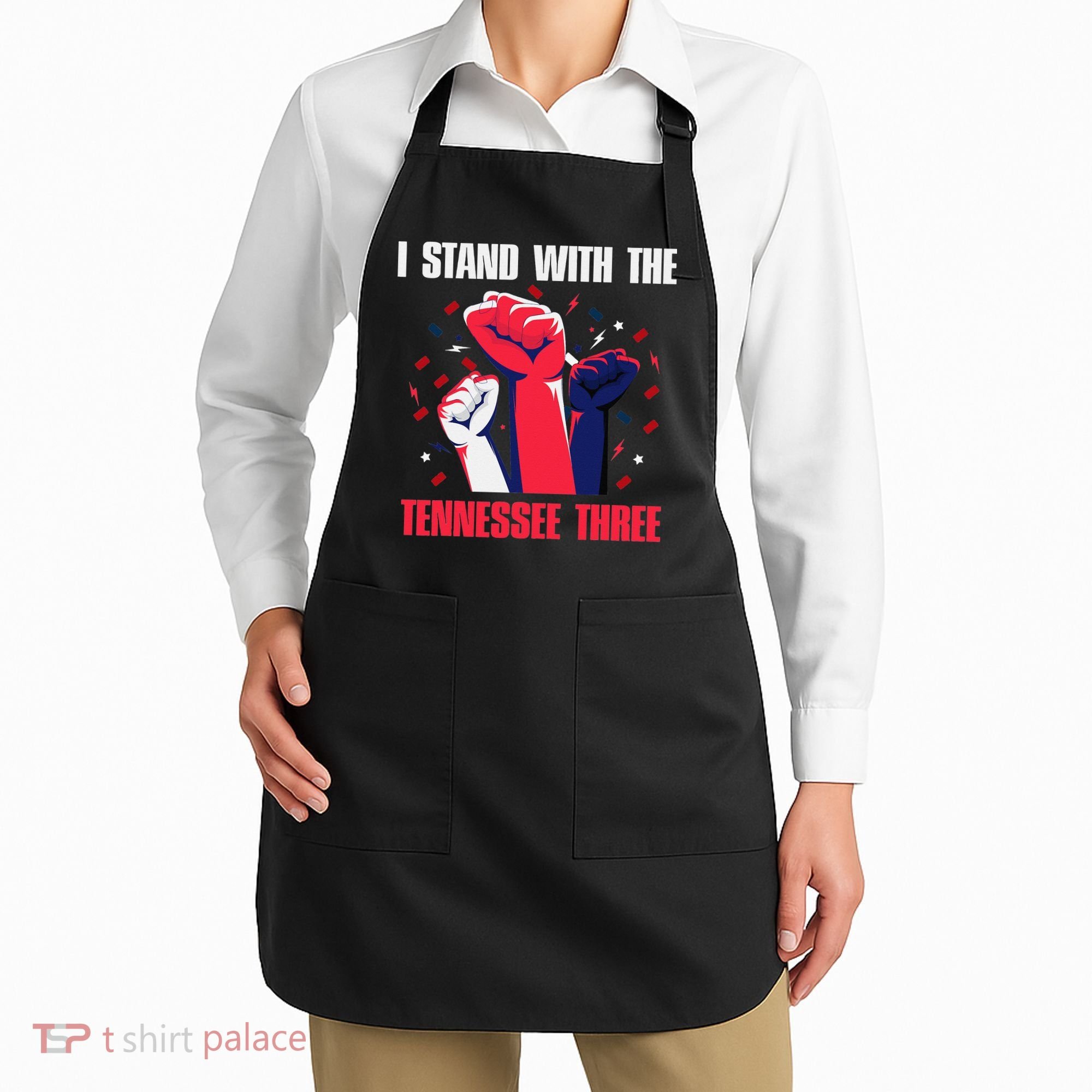 I Stand With the Tennessee Three Tennessee Home State Fan Apron