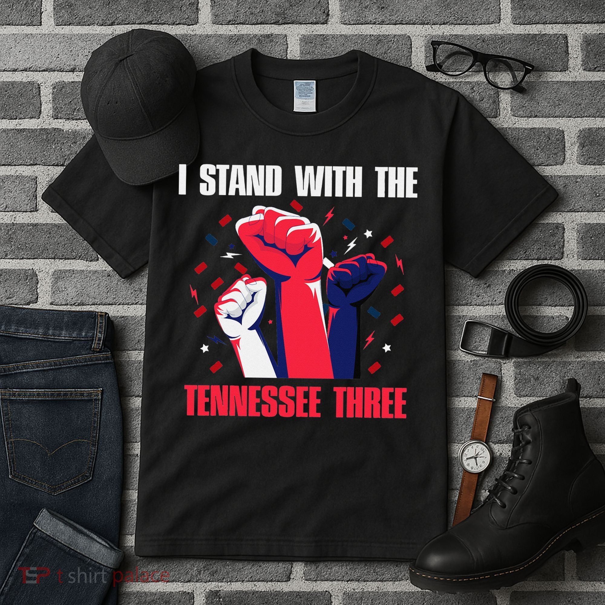 I Stand With the Tennessee Three Tennessee Home State Fan Tall T-Shirt