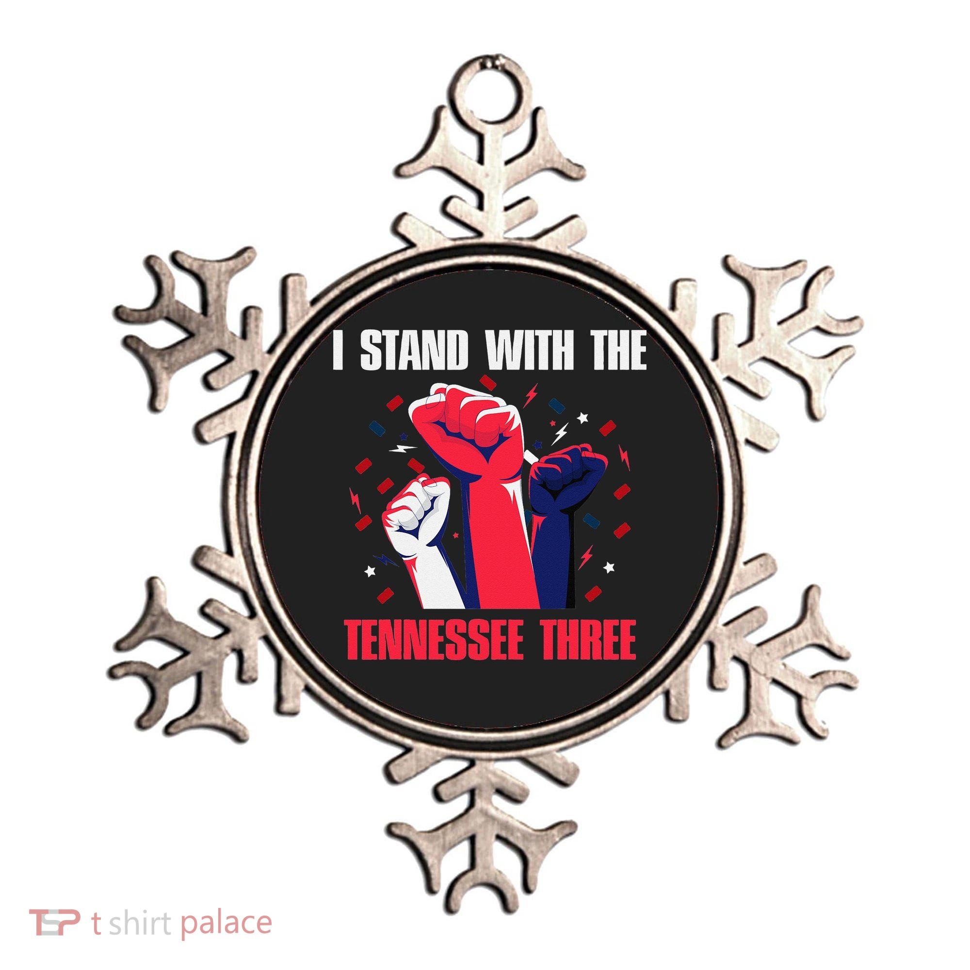 I Stand With the Tennessee Three Tennessee Home State Fan Ornament