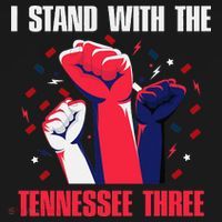 I Stand With the Tennessee Three Tennessee Home State Fan Ornament thumb 1