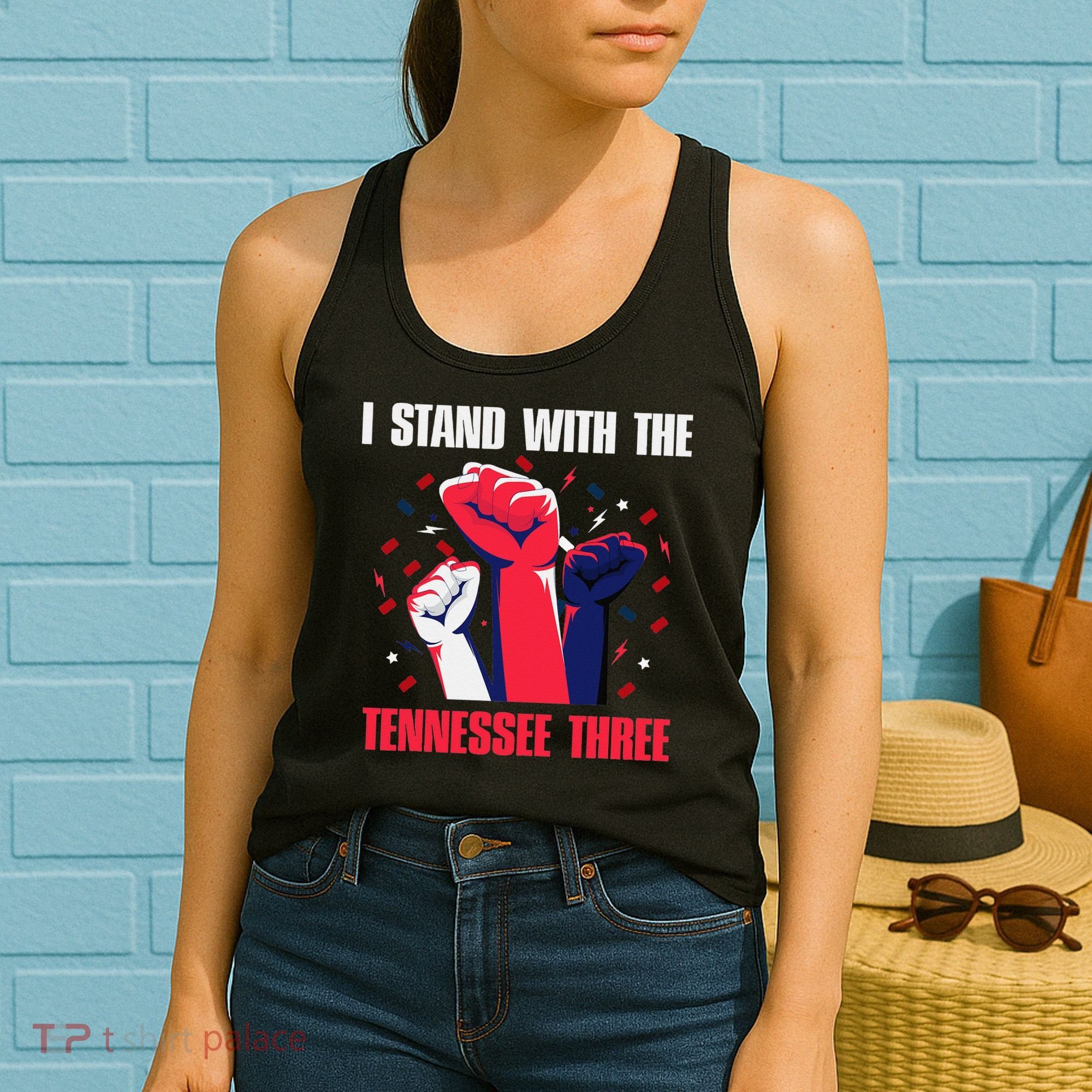 I Stand With the Tennessee Three Tennessee Home State Fan Women's Tank Top