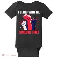 I Stand With the Tennessee Three Tennessee Home State Fan Baby Bodysuit thumb 0