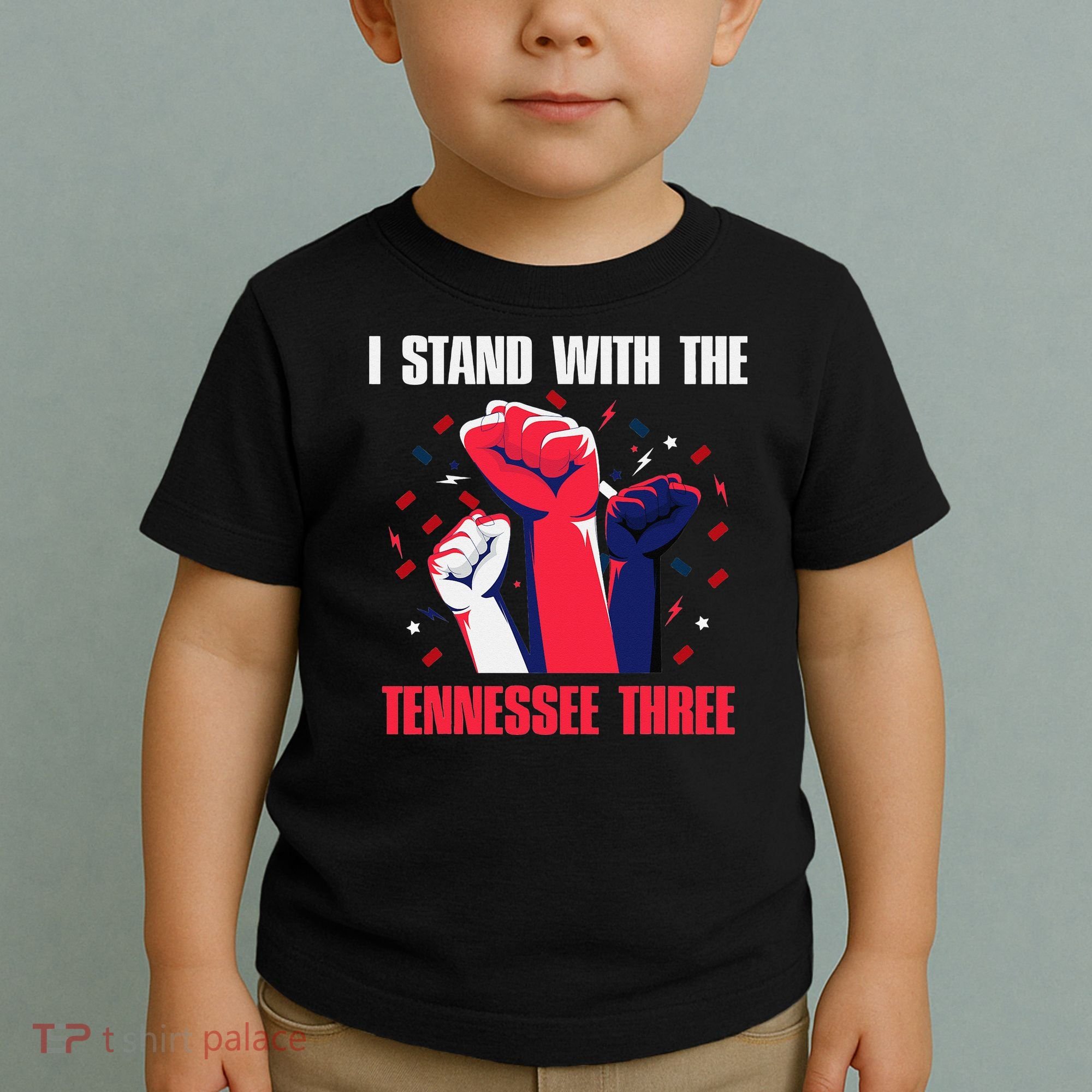 I Stand With the Tennessee Three Tennessee Home State Fan Toddler T-Shirt