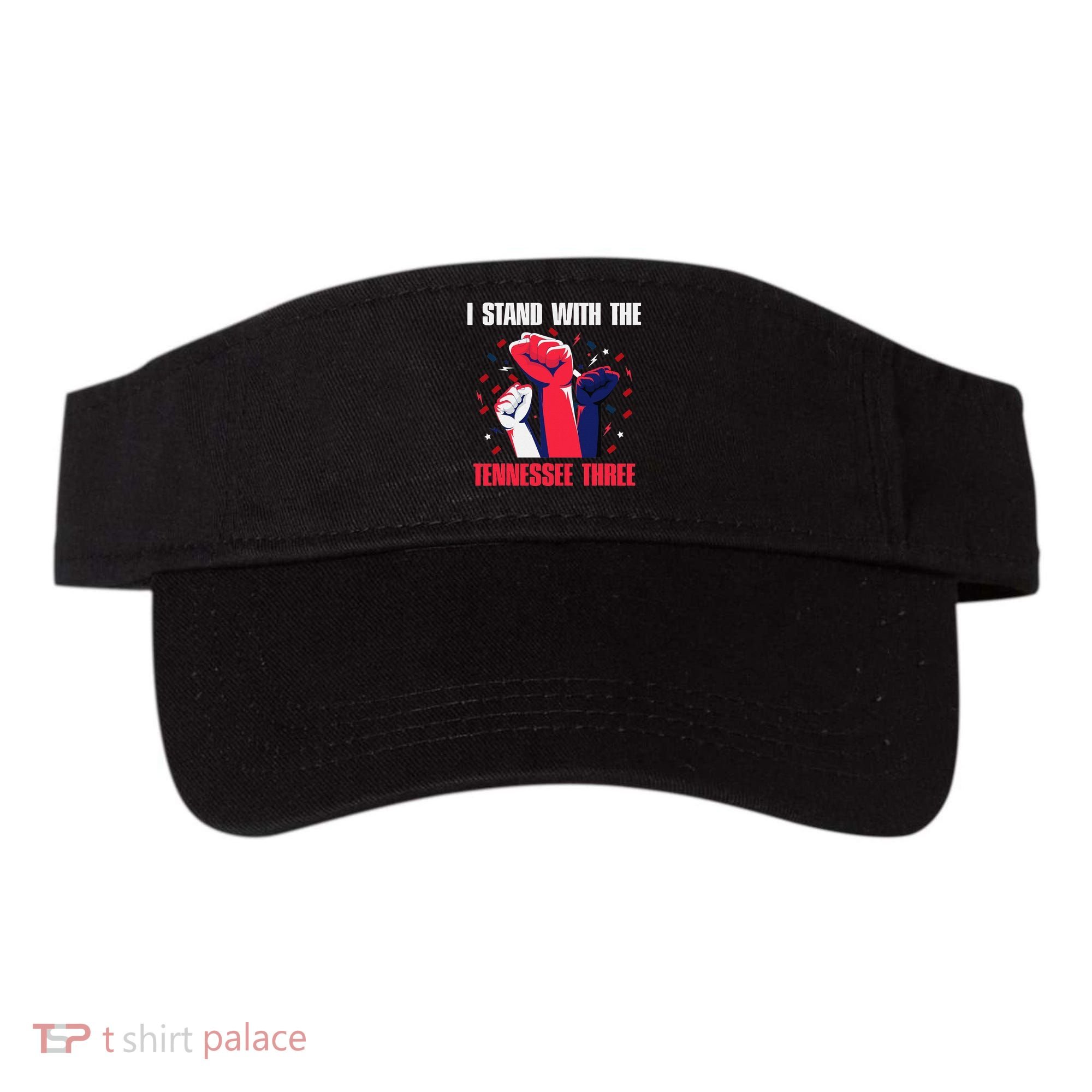 I Stand With the Tennessee Three Tennessee Home State Fan Visor