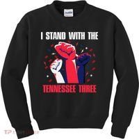 I Stand With the Tennessee Three Tennessee Home State Fan Kids Sweatshirt thumb 0