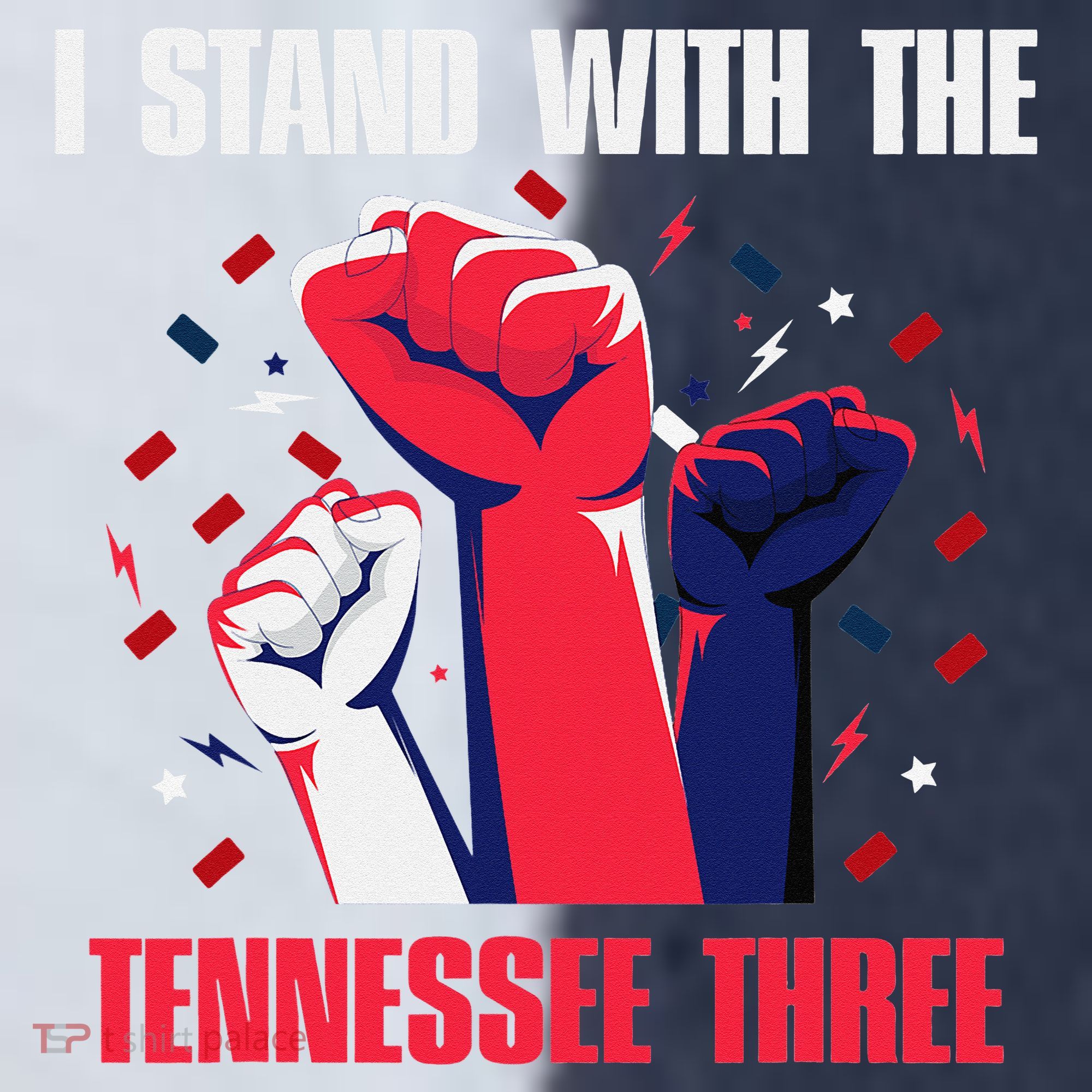 I Stand With the Tennessee Three Tennessee Home State Fan Sport-Tek Competitor United Soccer Jersey