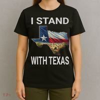 I Stand With Texas I Support Texas T-Shirt thumb 4