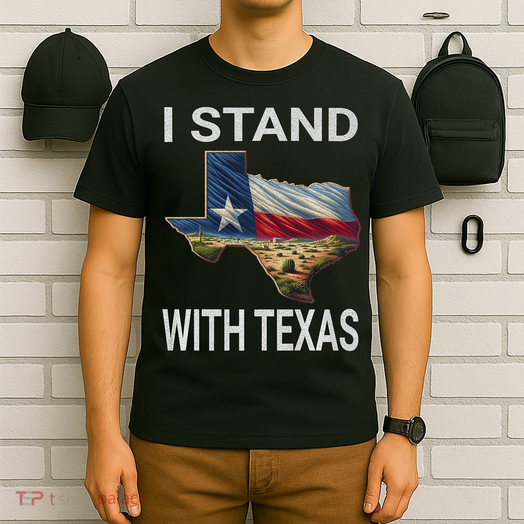 I Stand With Texas I Support Texas T-Shirt