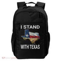 I Stand With Texas I Support Texas Backpack thumb 0