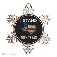 I Stand With Texas I Support Texas Ornament thumb 0