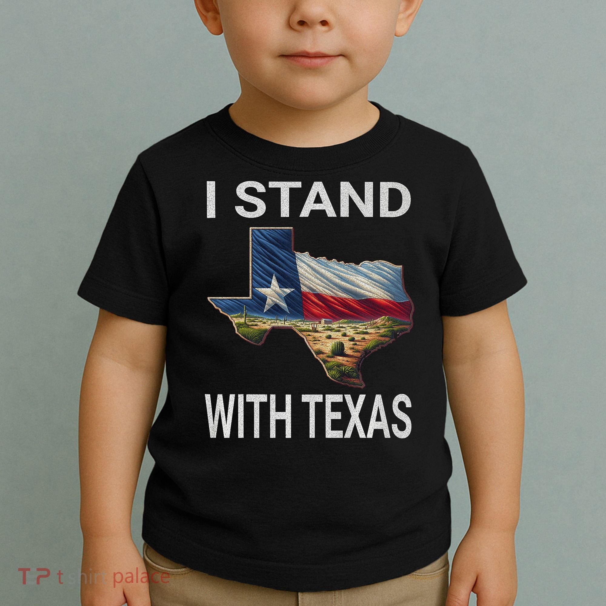 I Stand With Texas I Support Texas Toddler T-Shirt