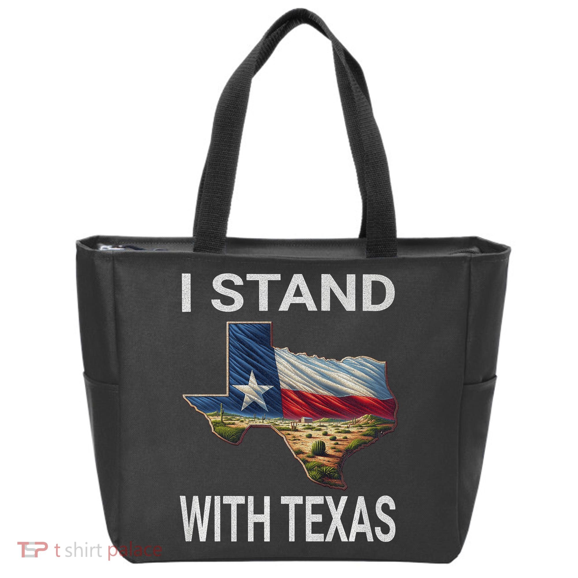 I Stand With Texas I Support Texas Tote Bag