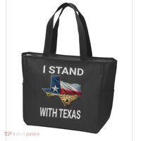 I Stand With Texas I Support Texas Tote Bag thumb 3